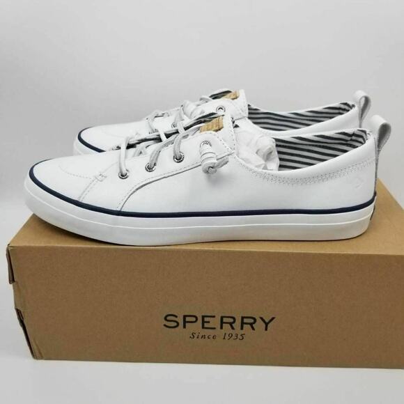 Womens Sperry Crest Vibe 85th Anniversary Sneakers White STS85303 Size 11M - Picture 2 of 10